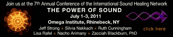 Announcing the Sound Healing Network 4th Annual Conference in Rowe Mass Oct 31 to Nov 2, 2008